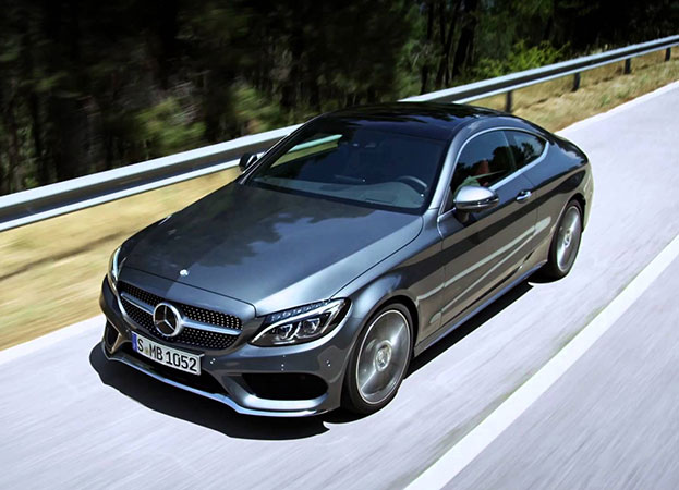 Mercedes C180 for rent by Showcase Lebanon car rental company